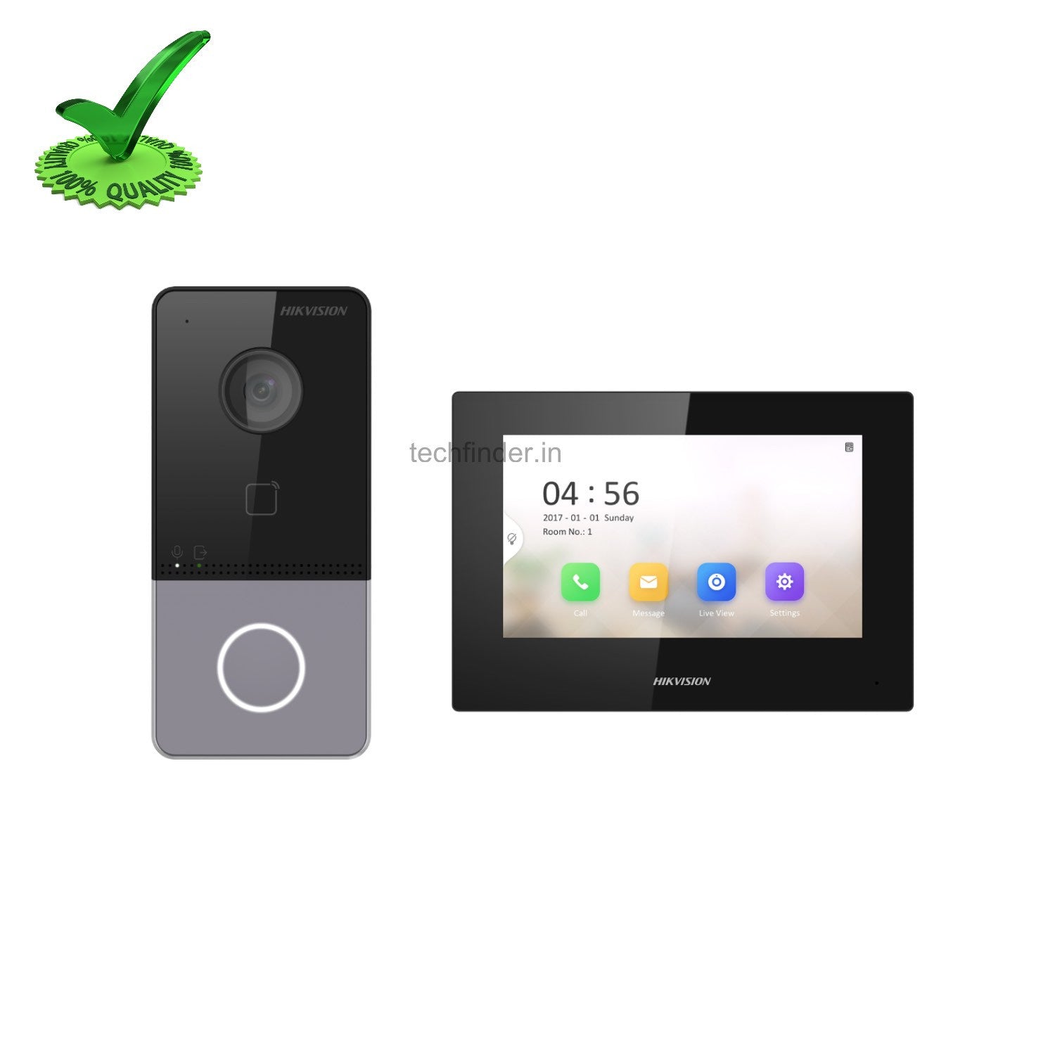 Hikvision DS-KIS603P Villa Door Video Intercom Systems Hikvision DS-KIS603P Villa Door Video Intercom Systems